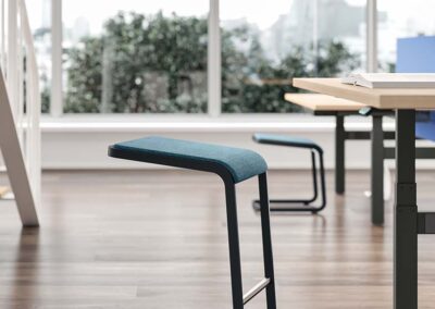 Chaises de bureau Quadrifoglio C Stool 01