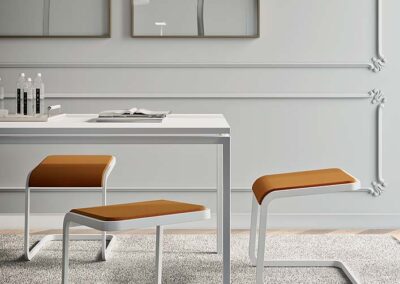 Chaises de bureau Quadrifoglio C Stool 03