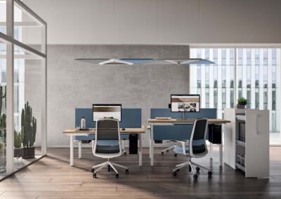 Chaises de bureau Quadrifoglio Diade Rock 05