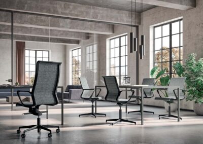 Chaises de bureau Quadrifoglio Dinamica 21