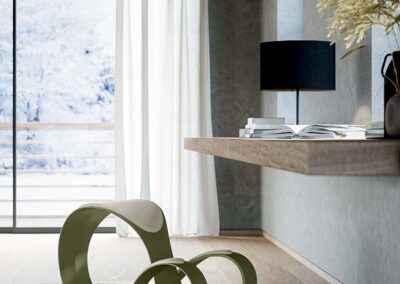 Chaises de bureau Quadrifoglio Moon 08