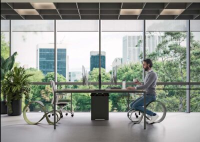 Chaises de bureau Quadrifoglio Moon 15