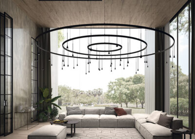 Luminaire Bover Skybell Circle