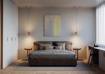 Réalisation : chambre Lodes 02