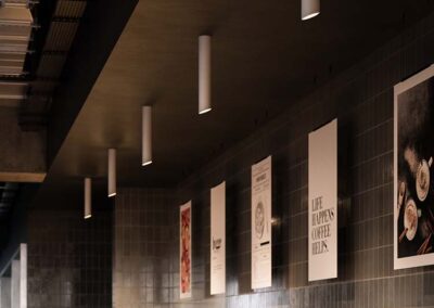 Réalisation : restaurant Quadrifoglio 06