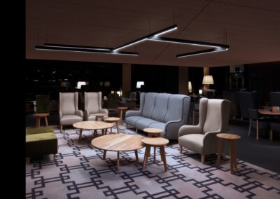 Réalisation : salon/lounge Blux 07