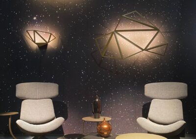 Réalisation : salon/lounge Quadrifoglio 00