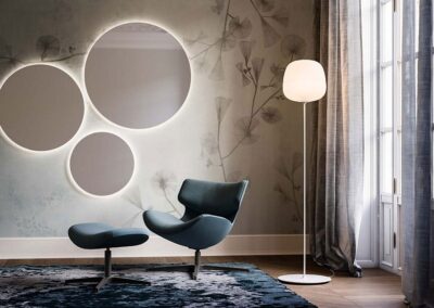 Réalisation : salon/lounge Quadrifoglio 03