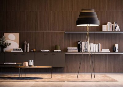 Réalisation : salon/lounge Quadrifoglio 14