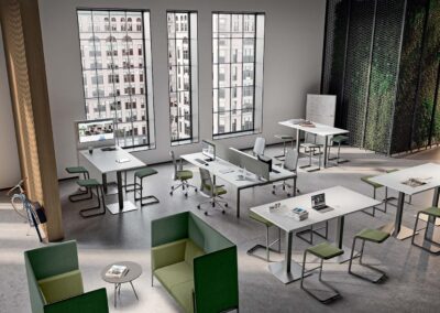 Table de bureau Quadrifoglio Greko 02