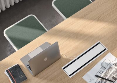 Table de bureau Quadrifoglio Idea Creo 03