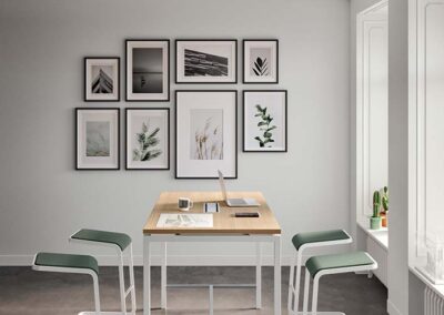 Table de bureau Quadrifoglio Idea Creo 06