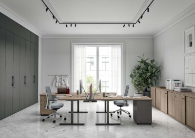 Table de bureau Quadrifoglio Idea Tube 01