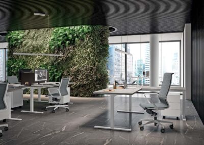 Table de bureau Quadrifoglio Idea Tube 03