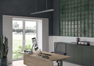 Table de bureau Quadrifoglio Idea Tube 04