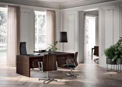 Table de bureau Quadrifoglio Scrivania E10 02