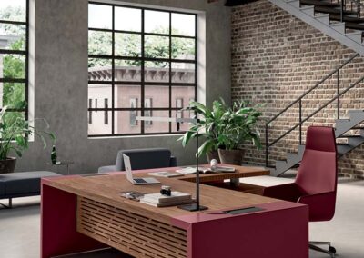 Table de bureau Quadrifoglio Scrivania E10 04