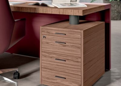 Table de bureau Quadrifoglio Scrivania E10 06