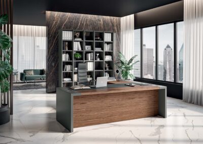 Table de bureau Quadrifoglio Scrivania E10 07
