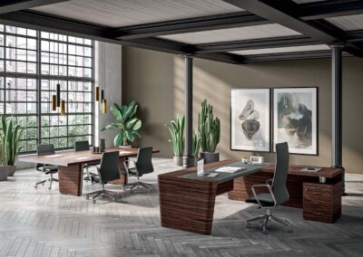 Table de bureau Quadrifoglio Scrivania X10 06