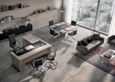 Table de bureau Quadrifoglio Scrivania X10 07