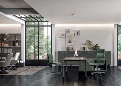 Table de bureau Quadrifoglio Scrivania X8 03