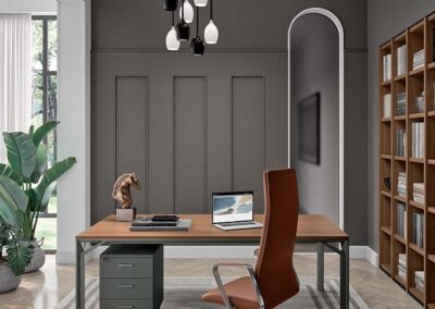 Table de bureau Quadrifoglio Scrivania X8 07