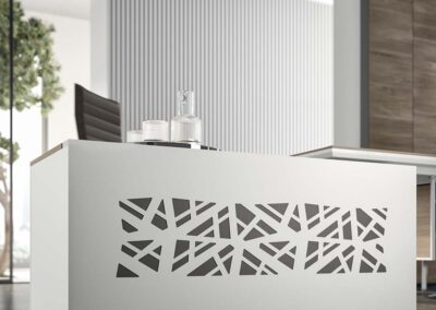 Table de bureau Quadrifoglio Scrivania X8 09