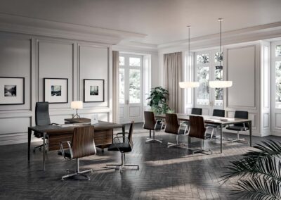 Table de bureau Quadrifoglio Scrivania X9 04
