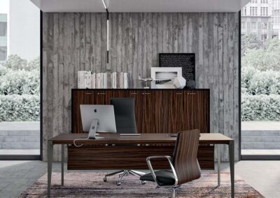 Table de bureau Quadrifoglio Scrivania X9 05