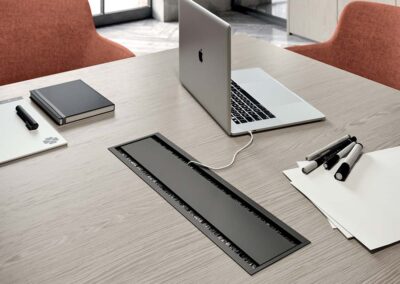 Table de bureau Quadrifoglio Scrivania X9 06