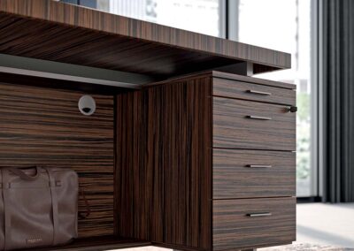 Table de bureau Quadrifoglio Scrivania X9 07