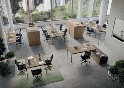 Table de bureau Quadrifoglio X1 06