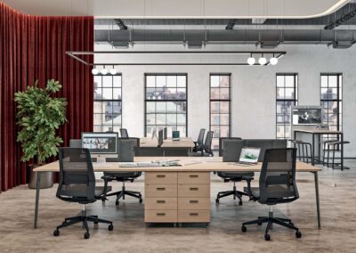 Table de bureau Quadrifoglio X3 07