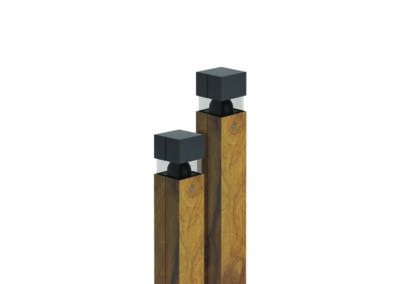 Luminaire Ghidini MiniQuadro Dark Wood