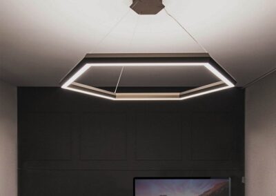 Luminaire OLEV Exagon