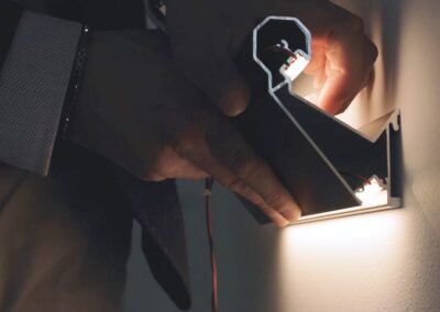 rampe lumineuse Ottomano par OLEV