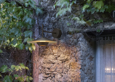 Réalisation luminaire en extérieur