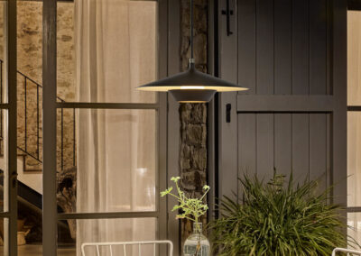 Réalisation luminaire en extérieur