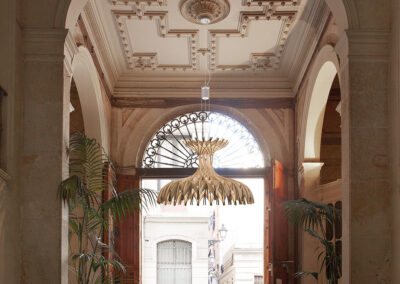 Réalisation luminaire grands volumes