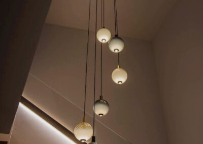 Réalisation luminaire grands volumes