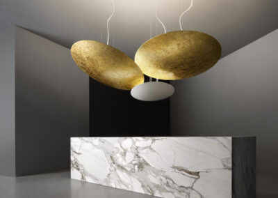Réalisation luminaire grands volumes