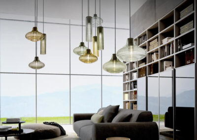 Réalisation luminaire grands volumes