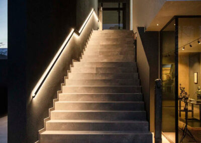 Réalisation luminaire grands volumes