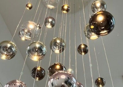 Réalisation luminaire grands volumes