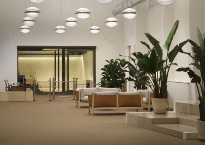 Réalisation luminaire grands volumes