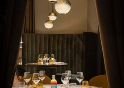 Réalisation luminaire restaurant