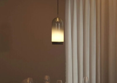 Réalisation luminaire restaurant