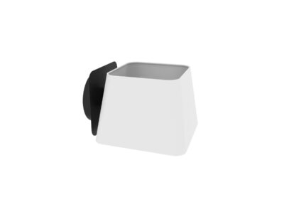 Lampe murale moderne noire et blanche