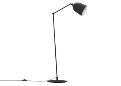 Lampe sur pied noire moderne